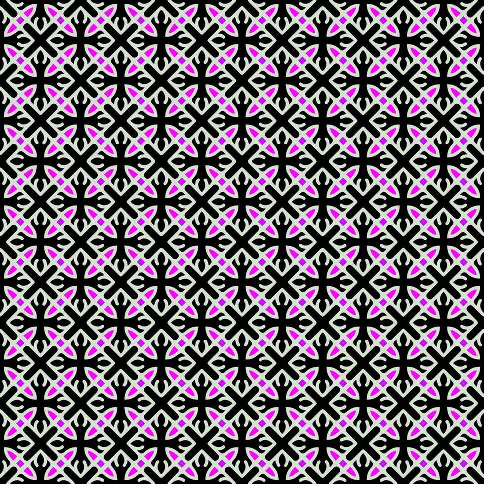 Multi color seamless abstract pattern. Background and backdrop. Multi Colored. Colorful ornamental design. Colored mosaic ornaments. Vector graphic illustration.