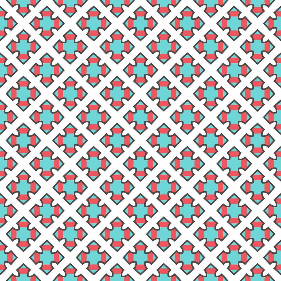 Multi color seamless abstract pattern. Background and backdrop. Multi Colored. Colorful ornamental design. Colored mosaic ornaments. Vector graphic illustration.
