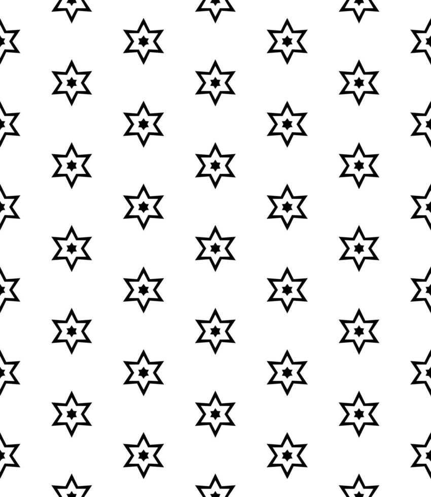 Black and white seamless abstract pattern. Background and backdrop. Grayscale ornamental design. vector