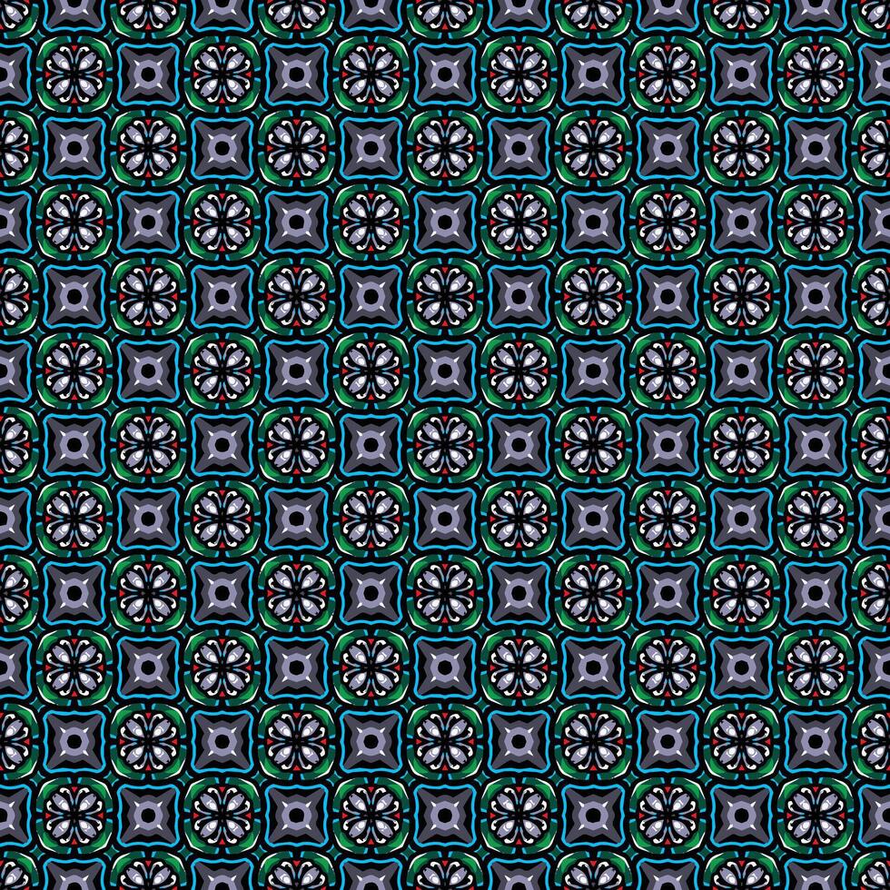 Multi color seamless abstract pattern. Background and backdrop. Multi Colored. Colorful ornamental design. Colored mosaic ornaments. Vector graphic illustration.