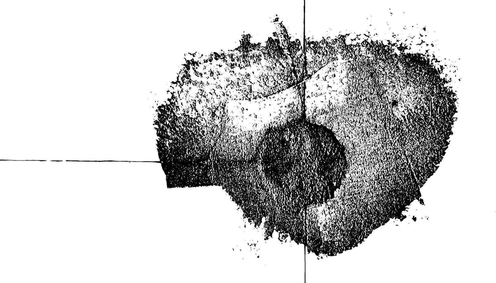 textura de vector de salpicadura rústica. fondo abstracto. superficie y forma erosionadas. telón de fondo sucio y dañado.