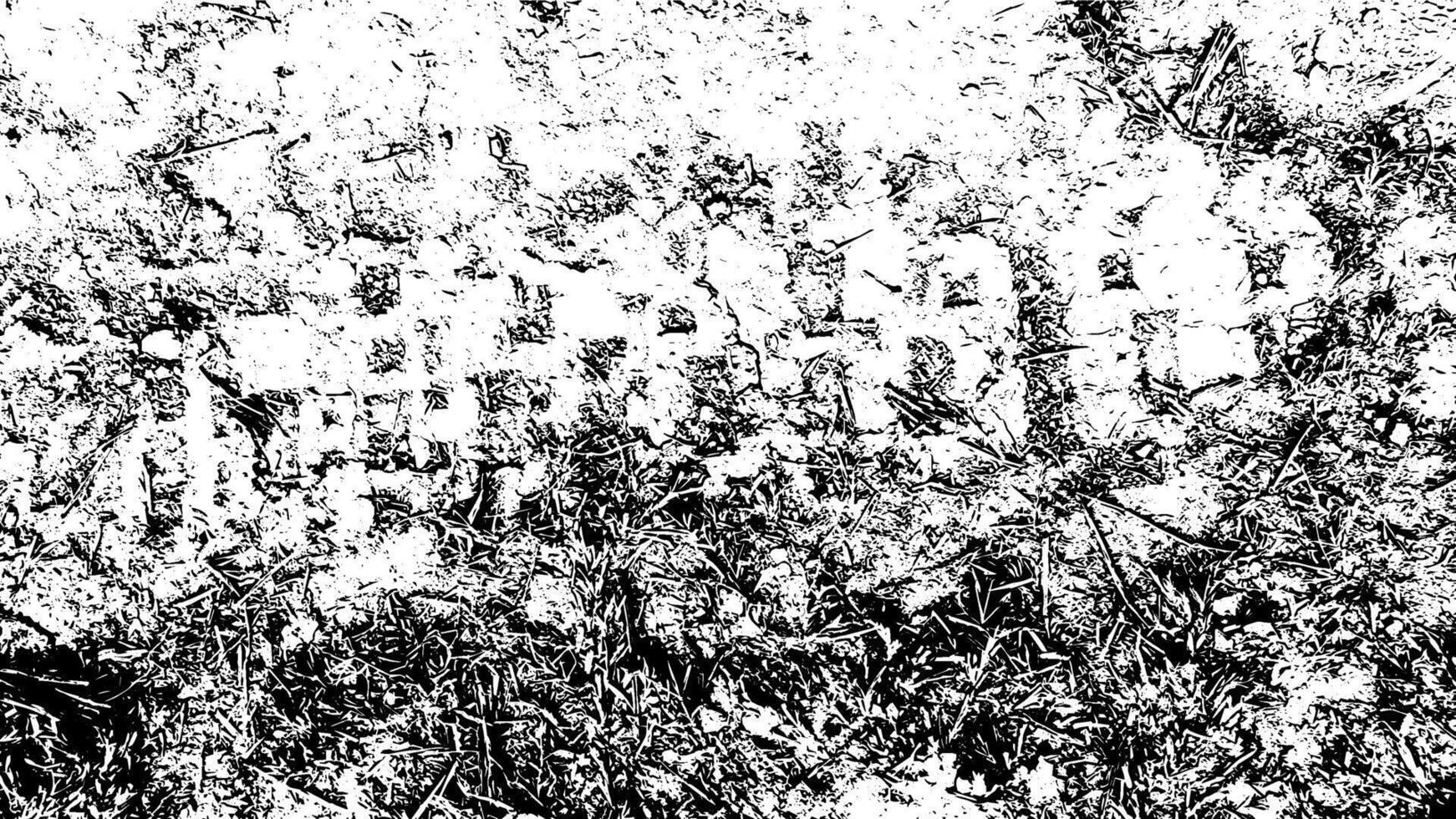 Rustic grunge vector texture with grain and stains. Abstract noise background. Weathered surface.