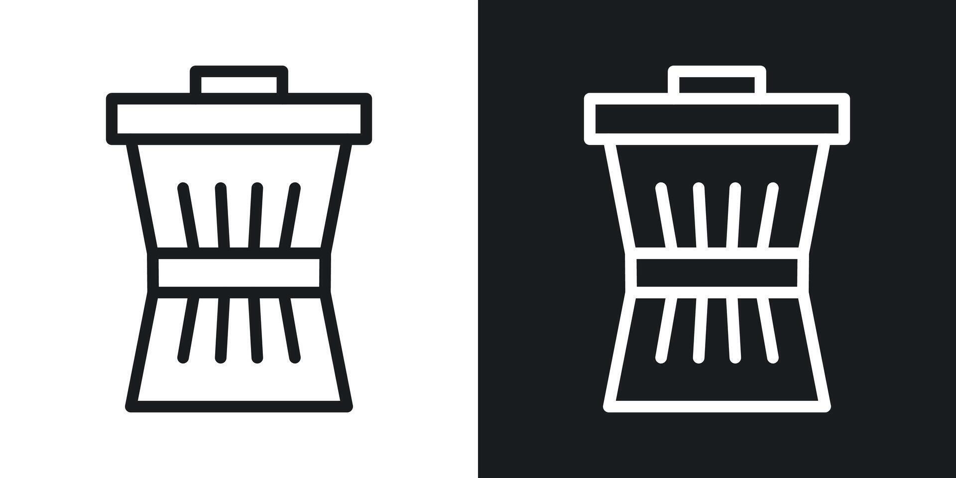 Waste reduction icon vector