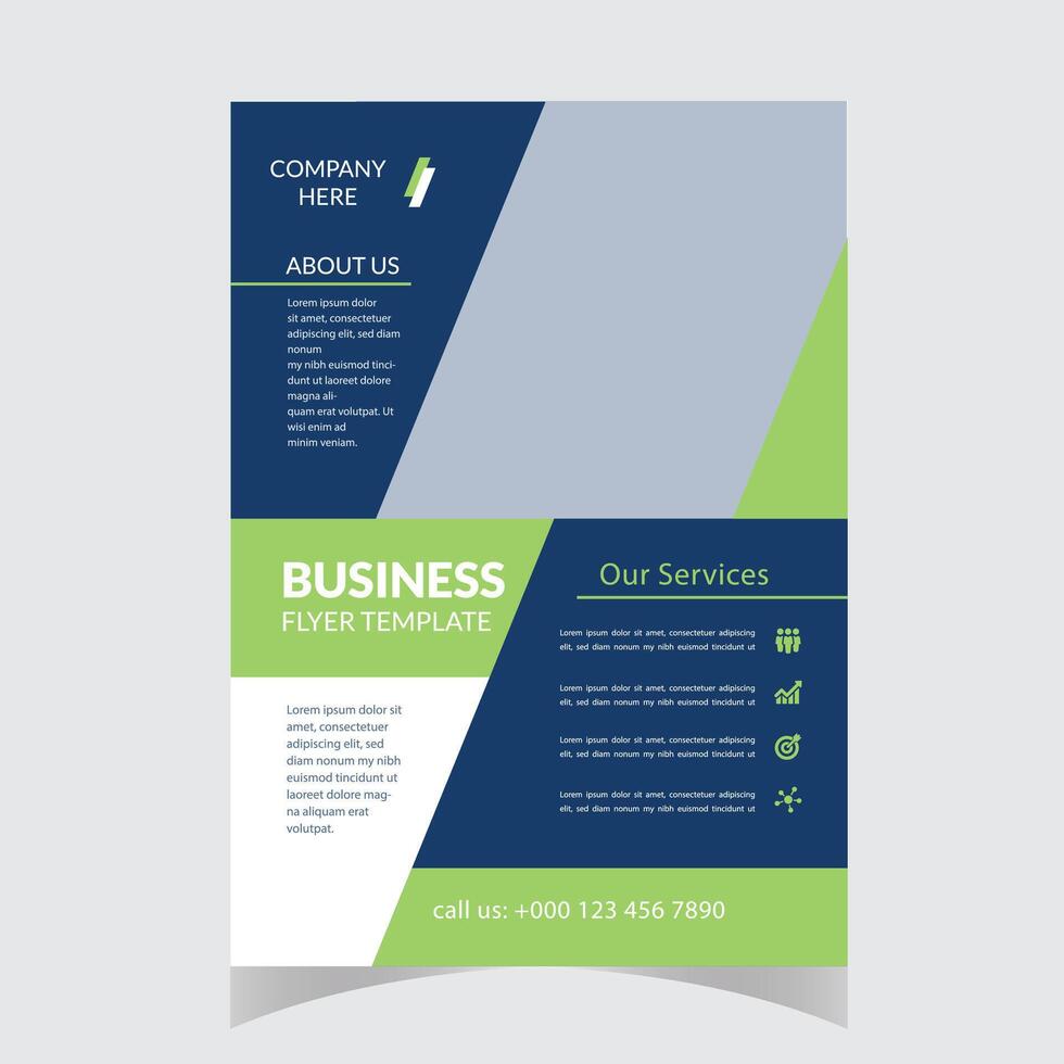 Annual report brochure flyer design template vector, Leaflet cover presentation, book cover. vector