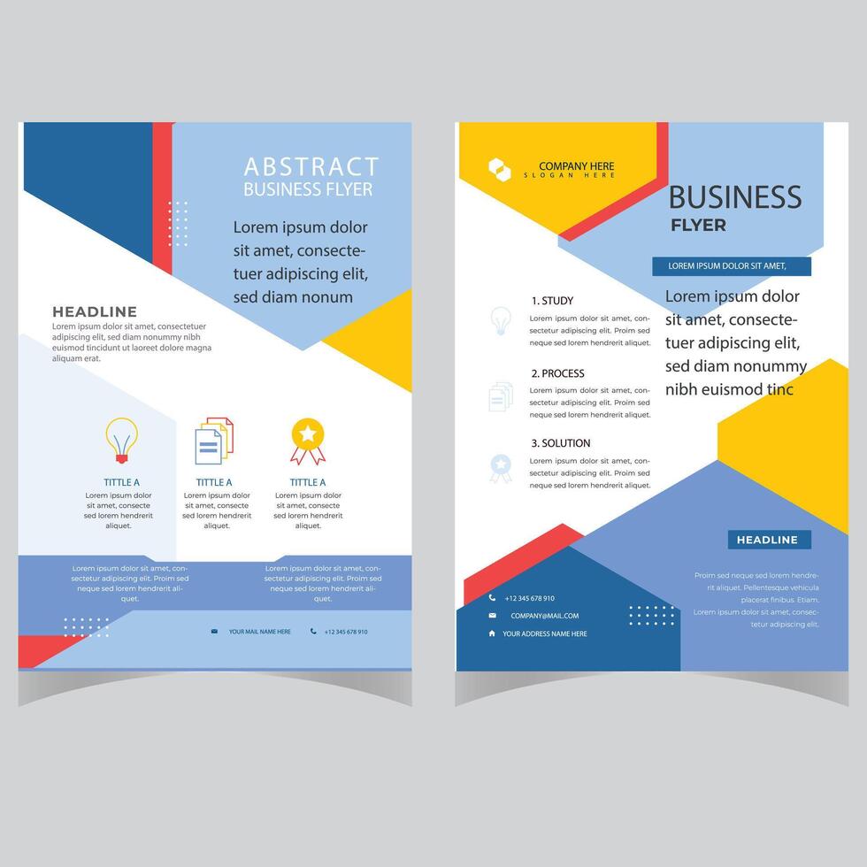 annual report, flyer, leaflet, brochure, corporate report, advertising. vector design.