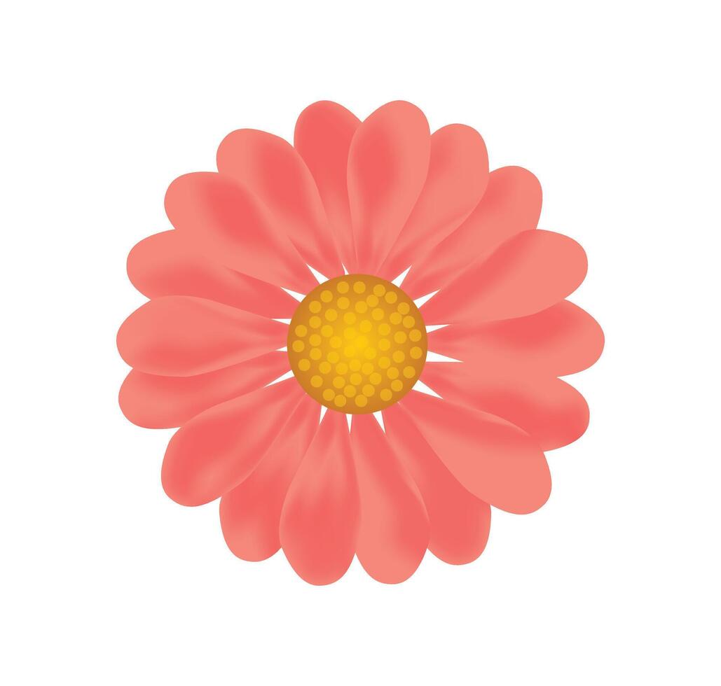 pink flower vector