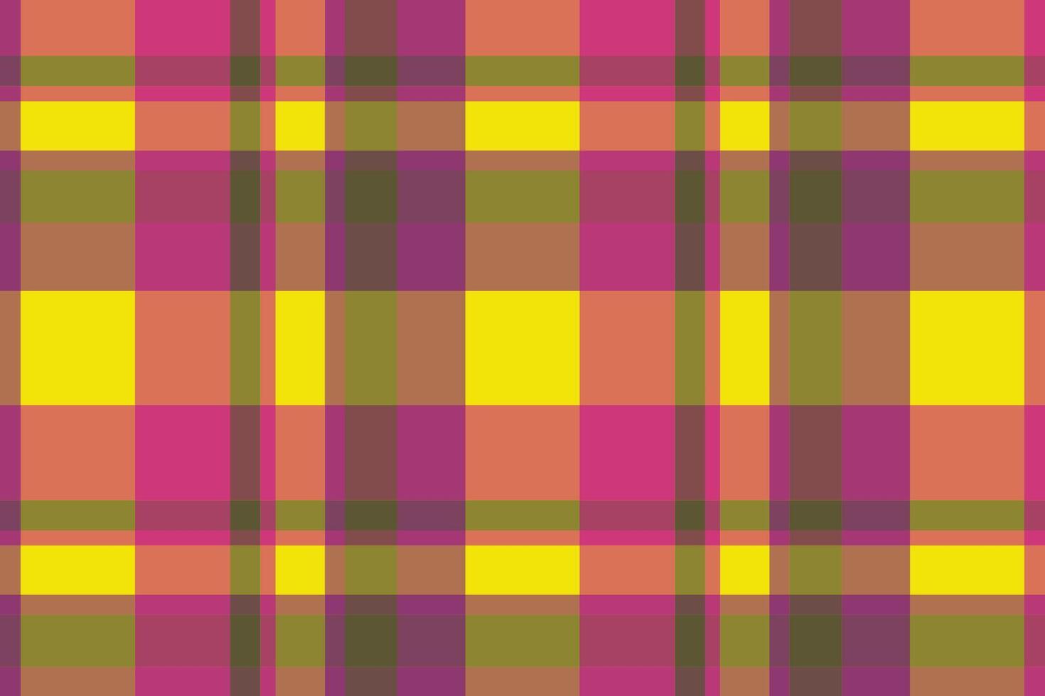 Tartan plaid pattern with texture and wedding color. vector