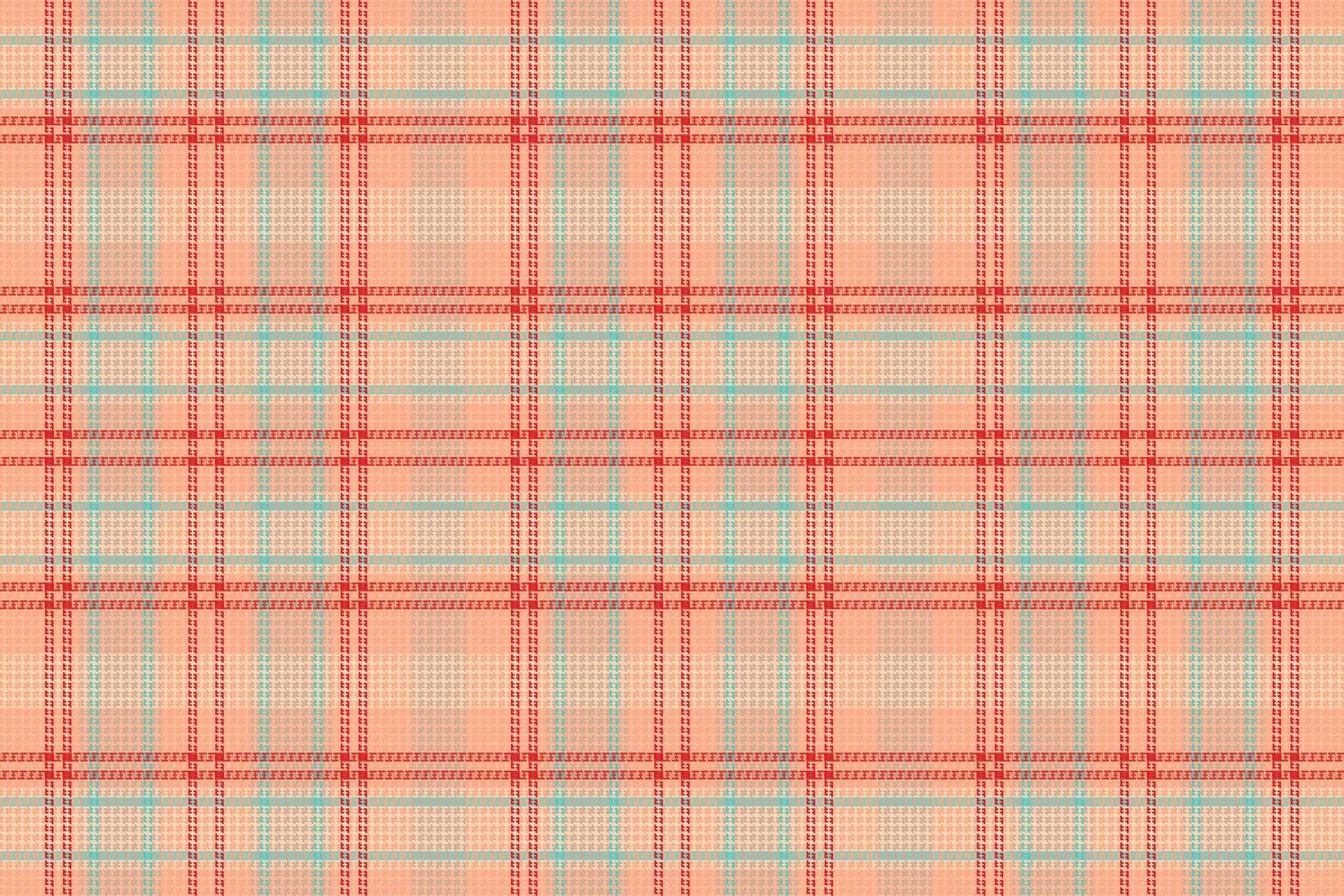 Tartan plaid pattern with texture and wedding color. vector
