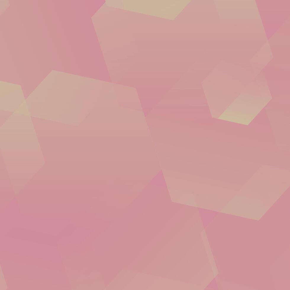 Background with blurred hexagon. vector