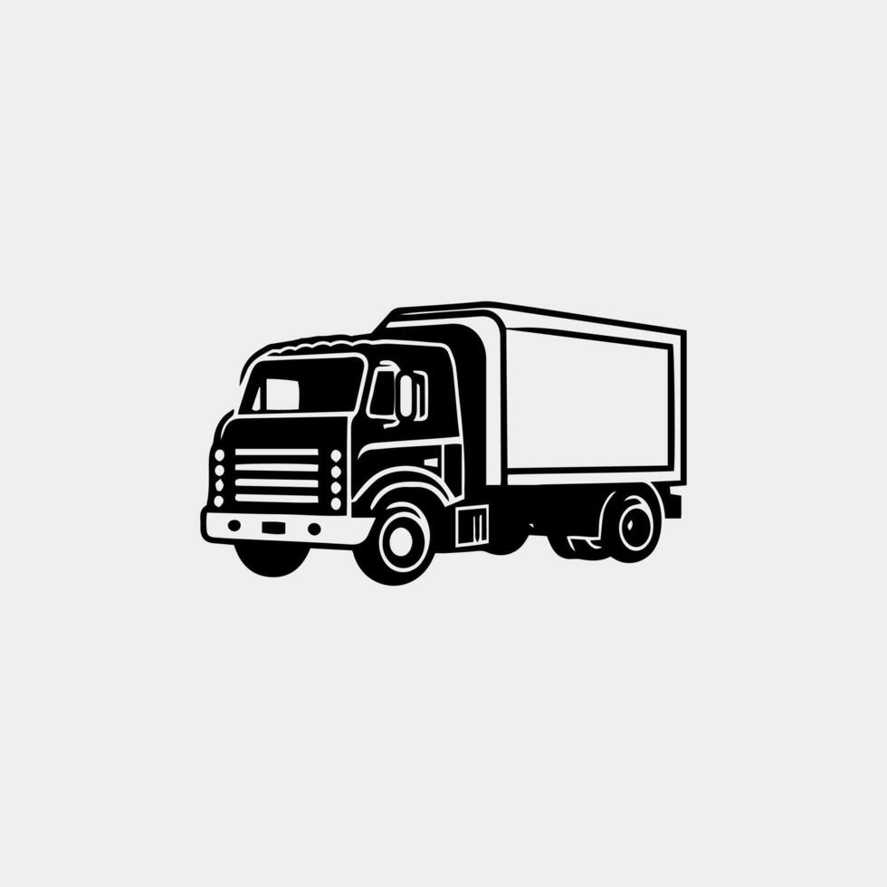 truck vector illustration icon.