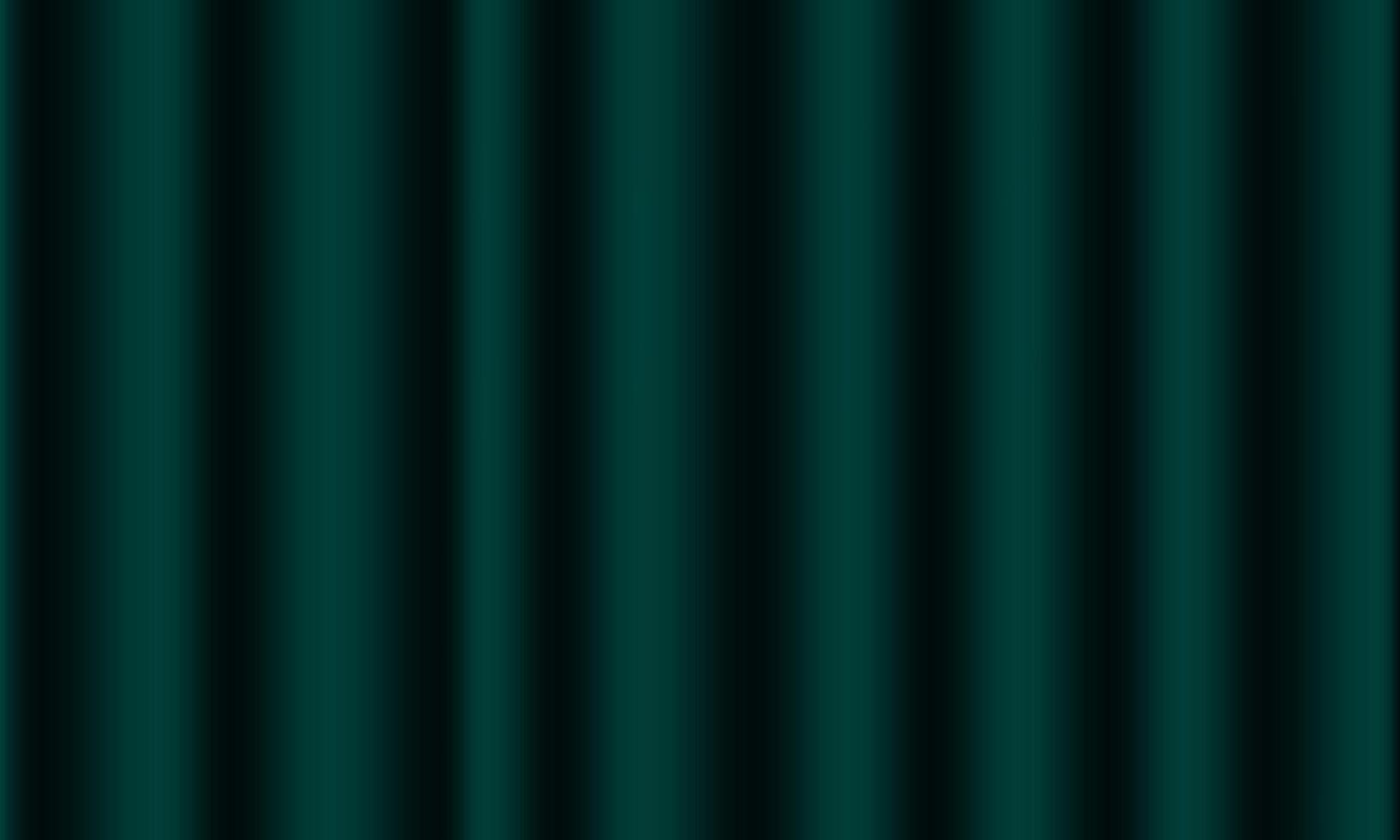 Curtain emerald vector background with folds and bends