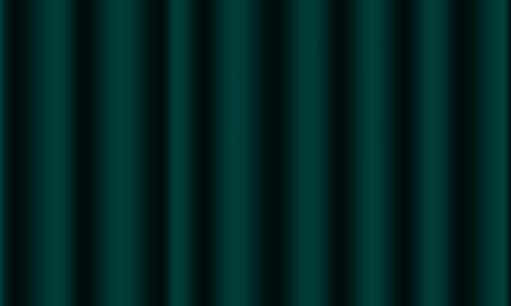 Curtain emerald vector background with folds and bends