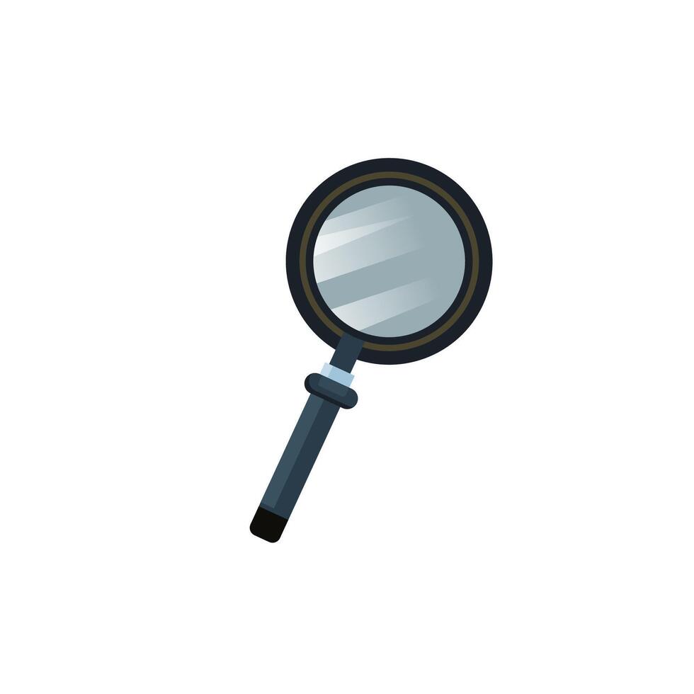 simple vector magnifying glass