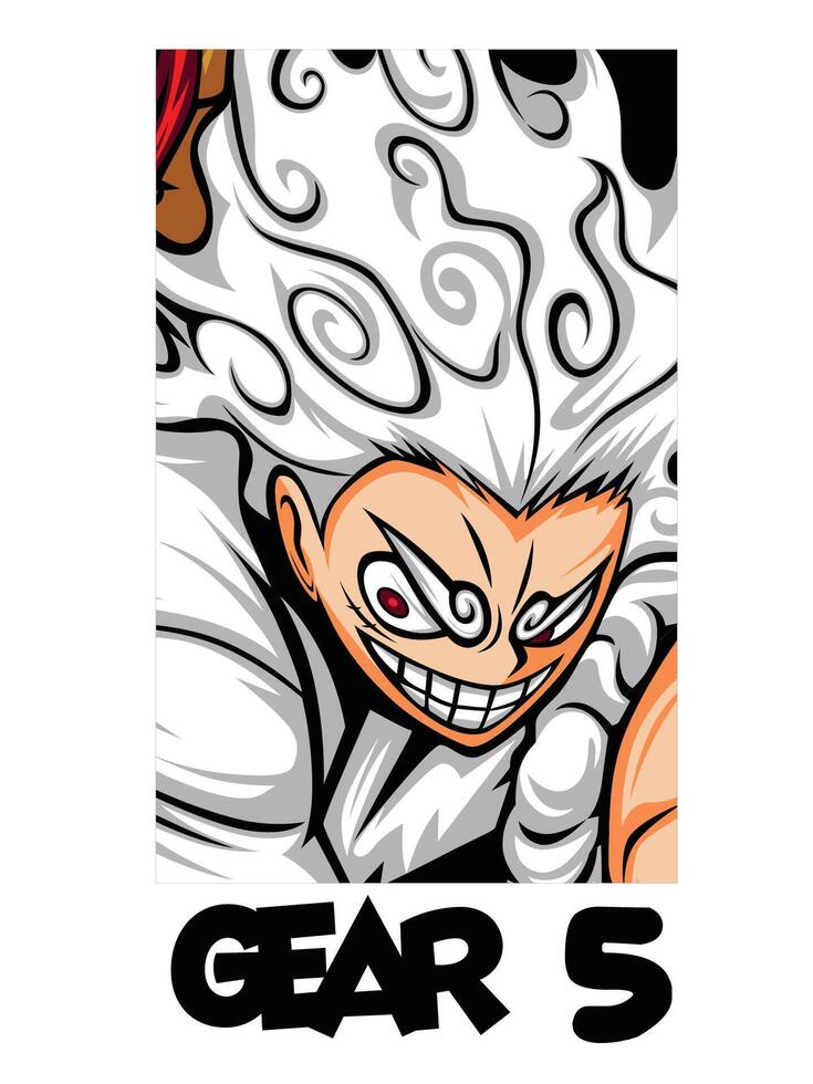 DASAR ONE PIECE GEAR vector