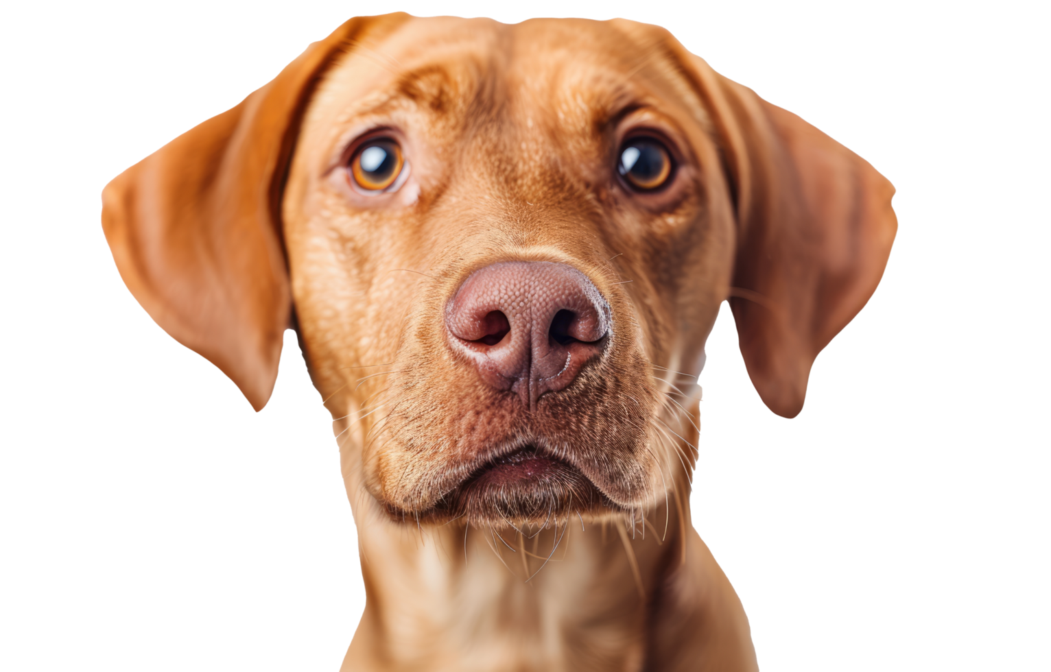 AI generated Cute dog isolated on transparent background With clipping path.3d render png