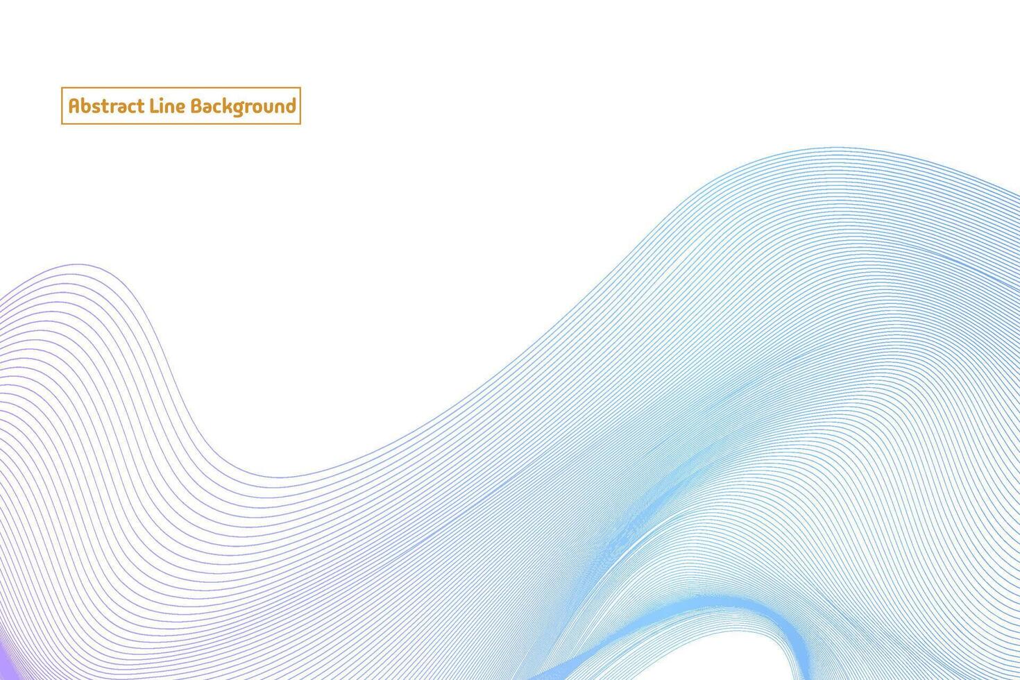Abstract wavy line background. Background line vector illustrator