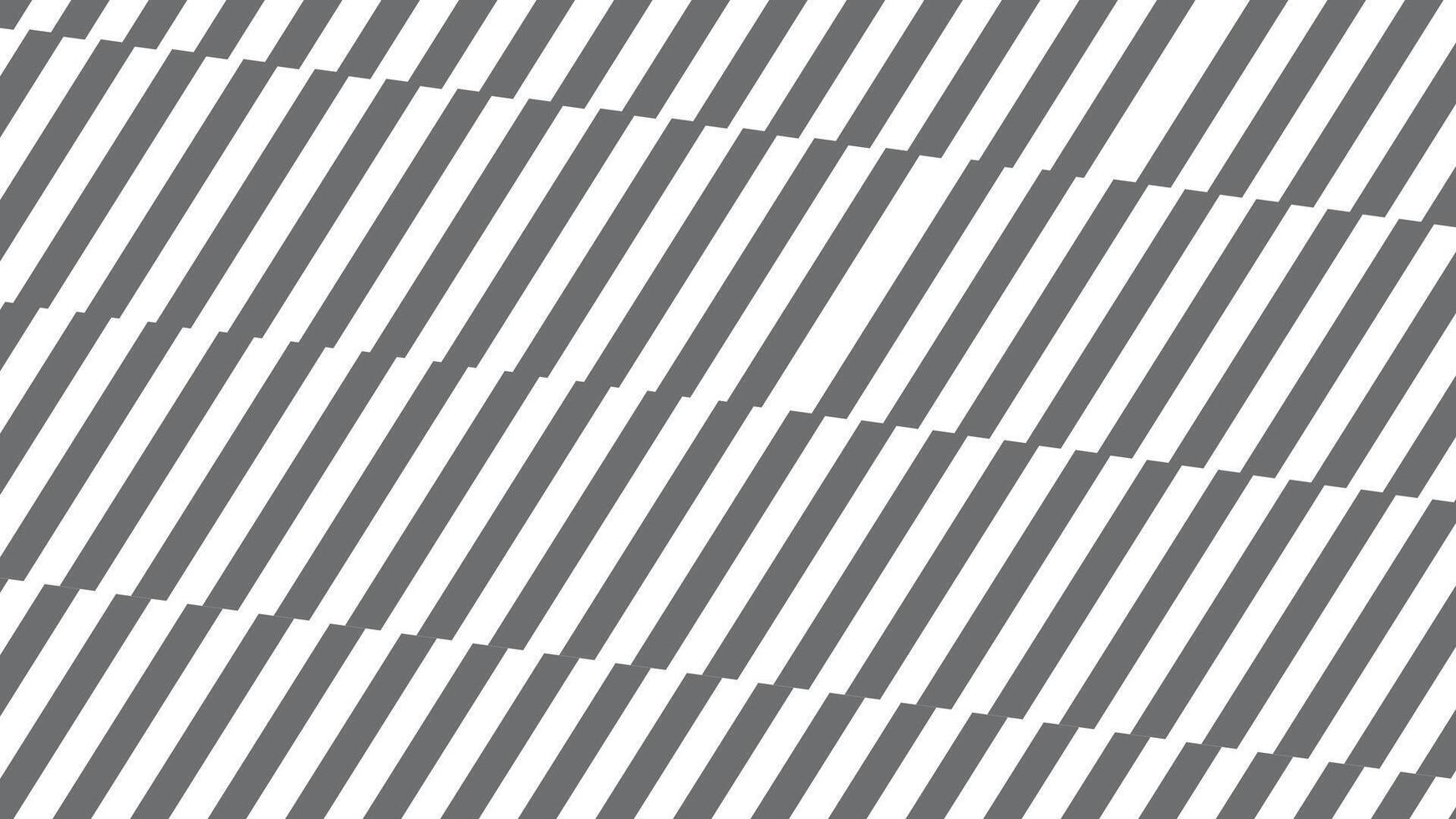 Seamless black and white diagonal line pattern vector