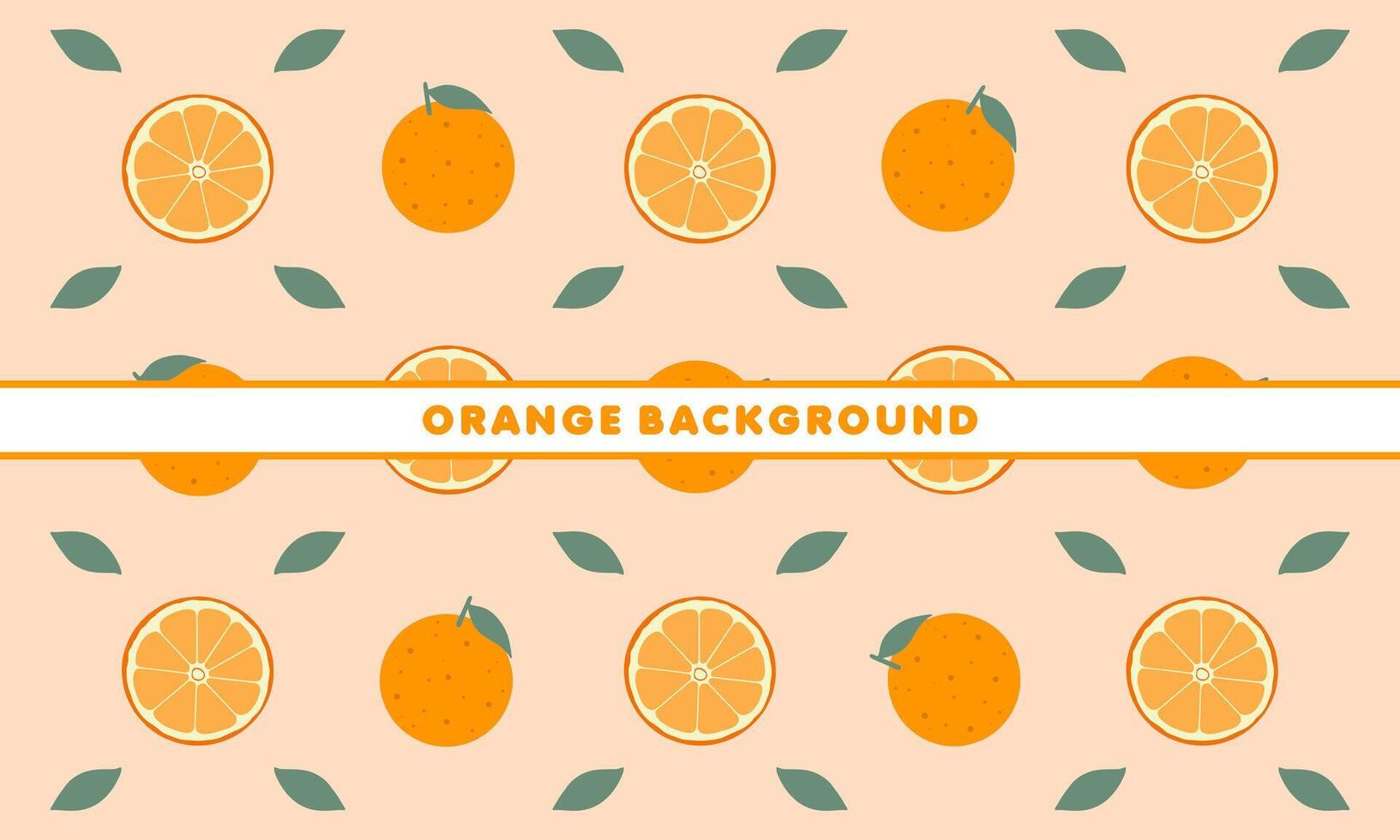 orange pattern vector background