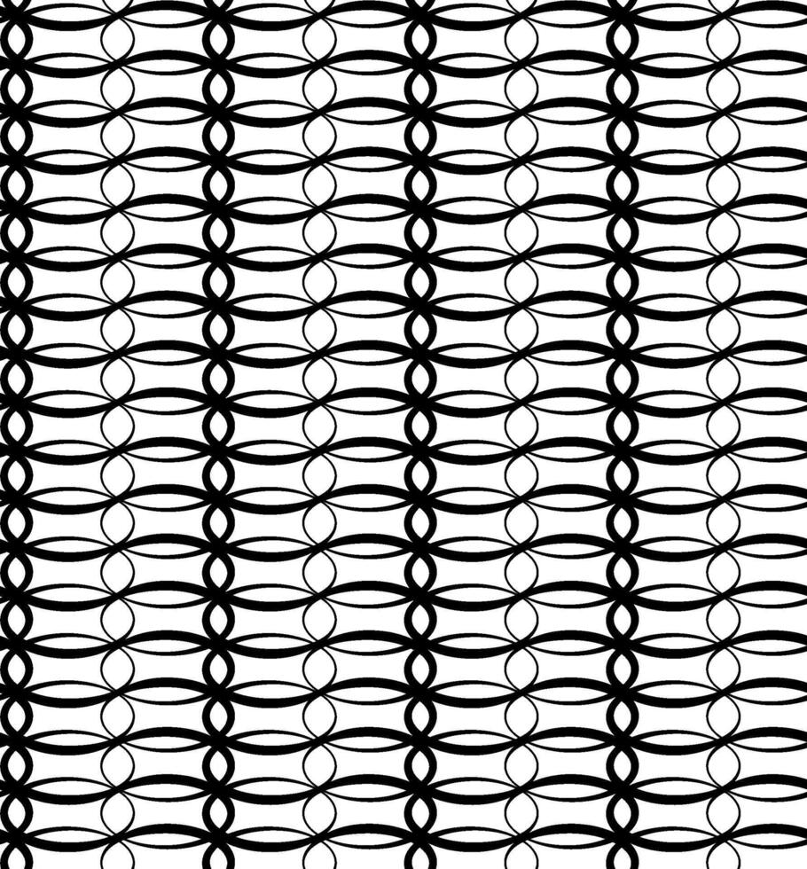 Seamless abstract pattern in black on a white background vector