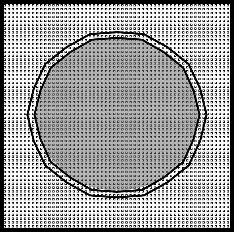 Simple monochrome geometric background in gray color vector