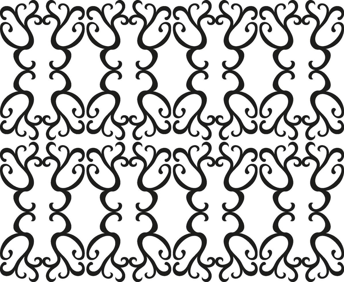Vector monochrome texture in the form of a beautiful pattern on a gray background