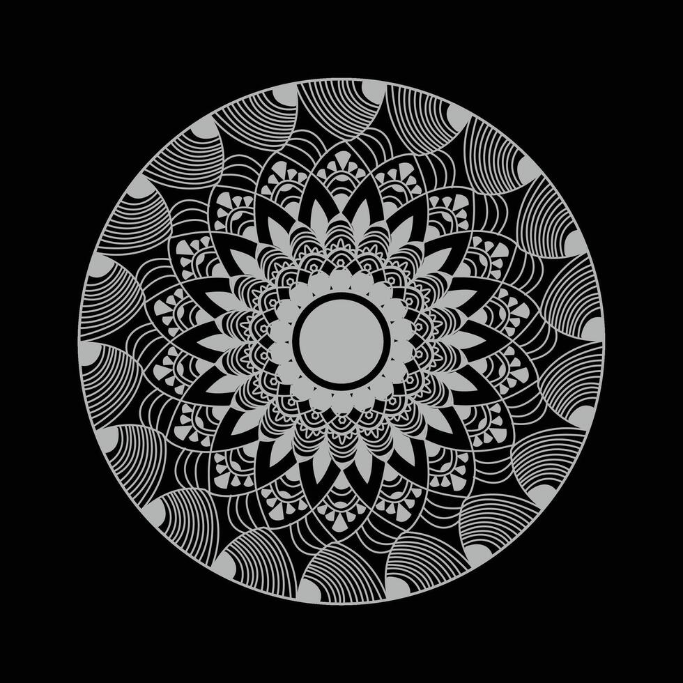 Mandala Background Design vector