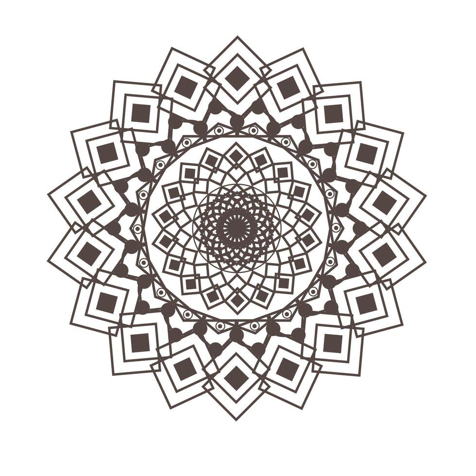 Mandala Background Design vector