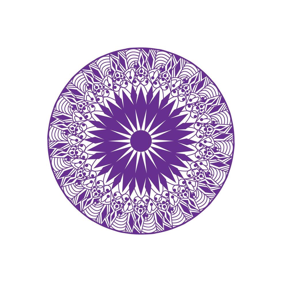 MANDALA BACKGROUND DESIGN vector