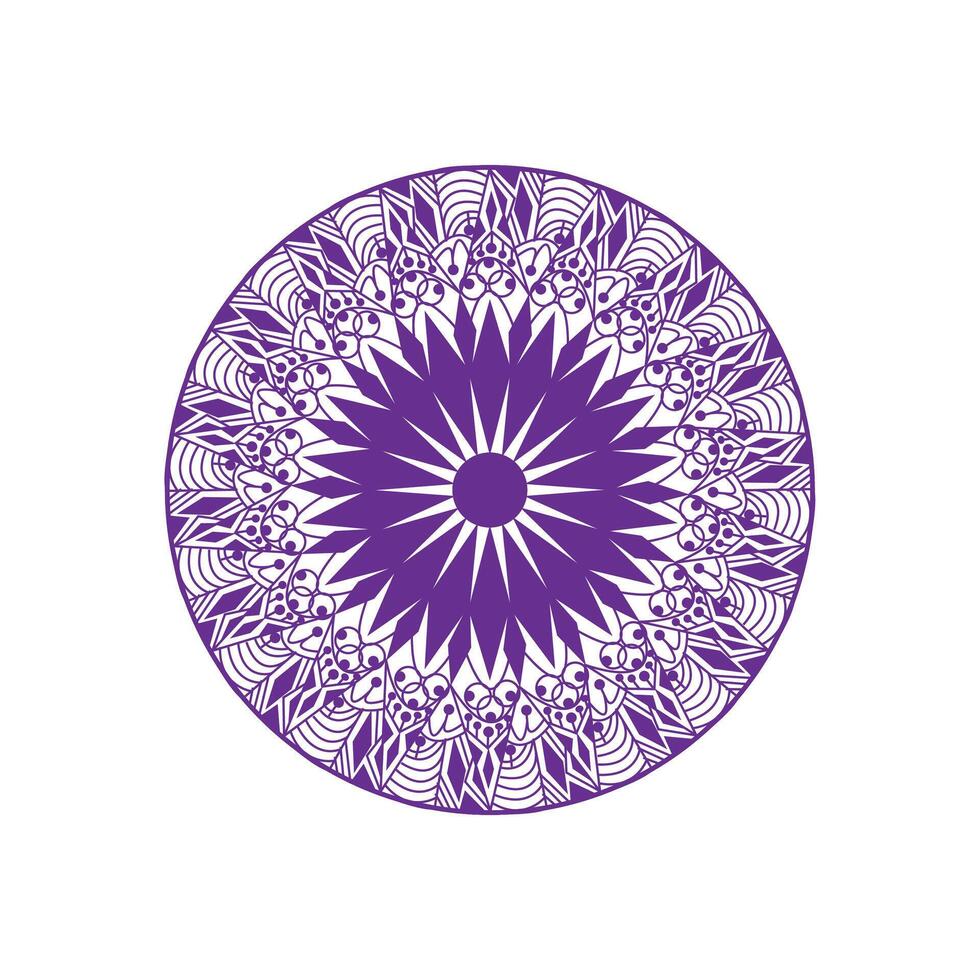 diseño de fondo de mandala vector