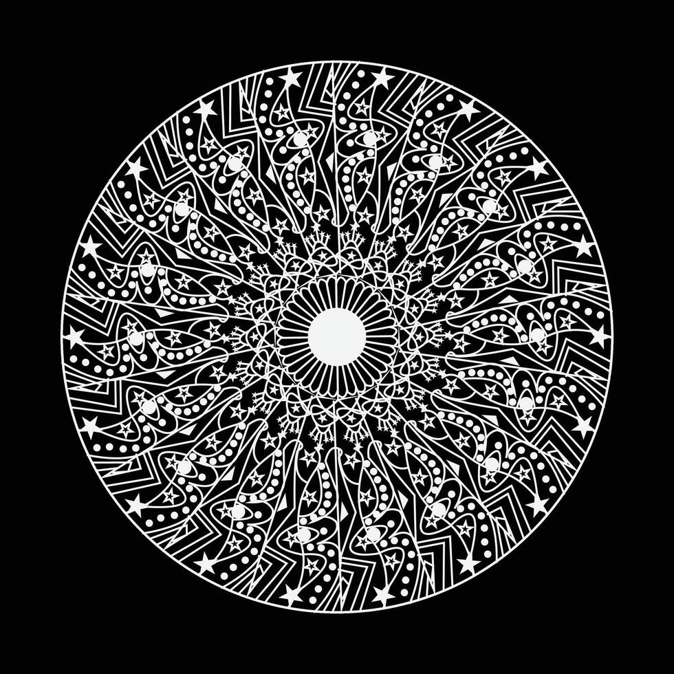 Mandala Background Design vector