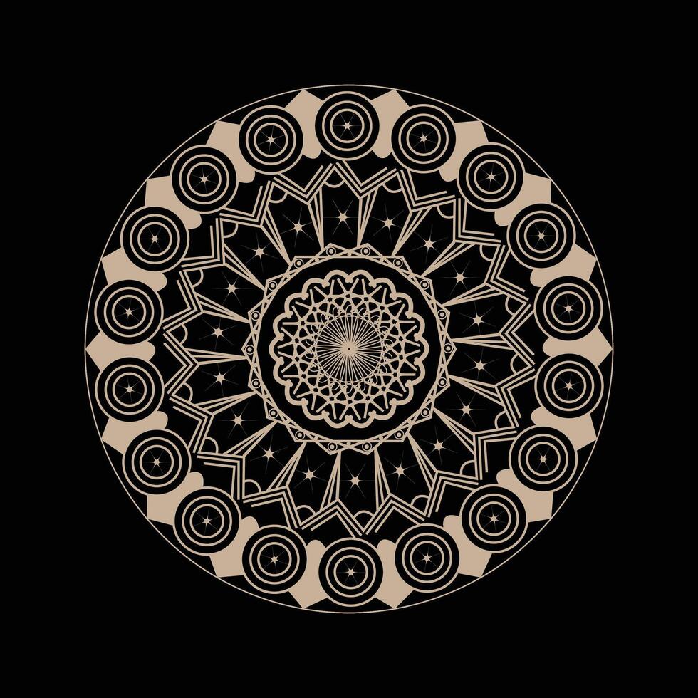 MANDALA BACKGROUND DESIGN vector