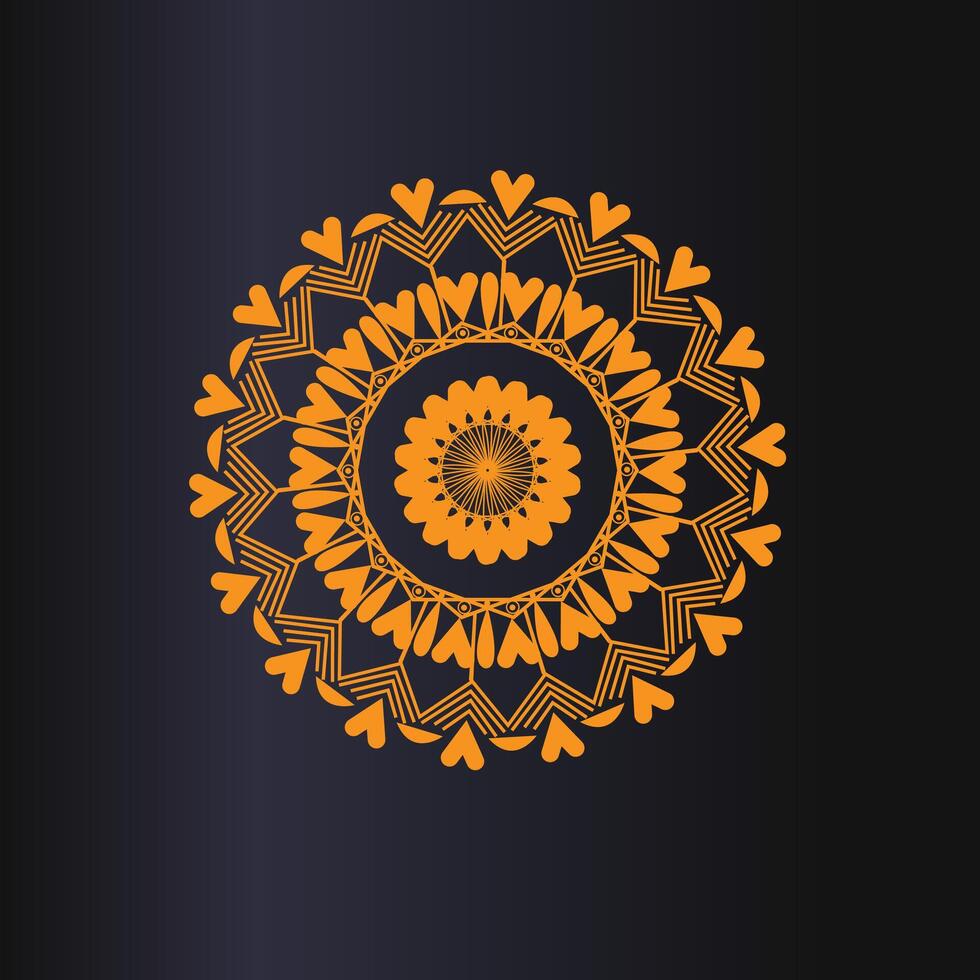 MANDALA BACKGROUND DESIGN vector