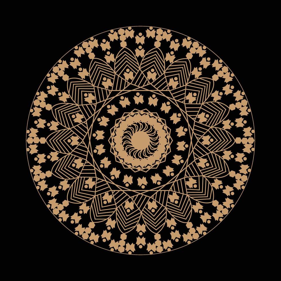 MANDALA BACKGROUND DESIGN vector