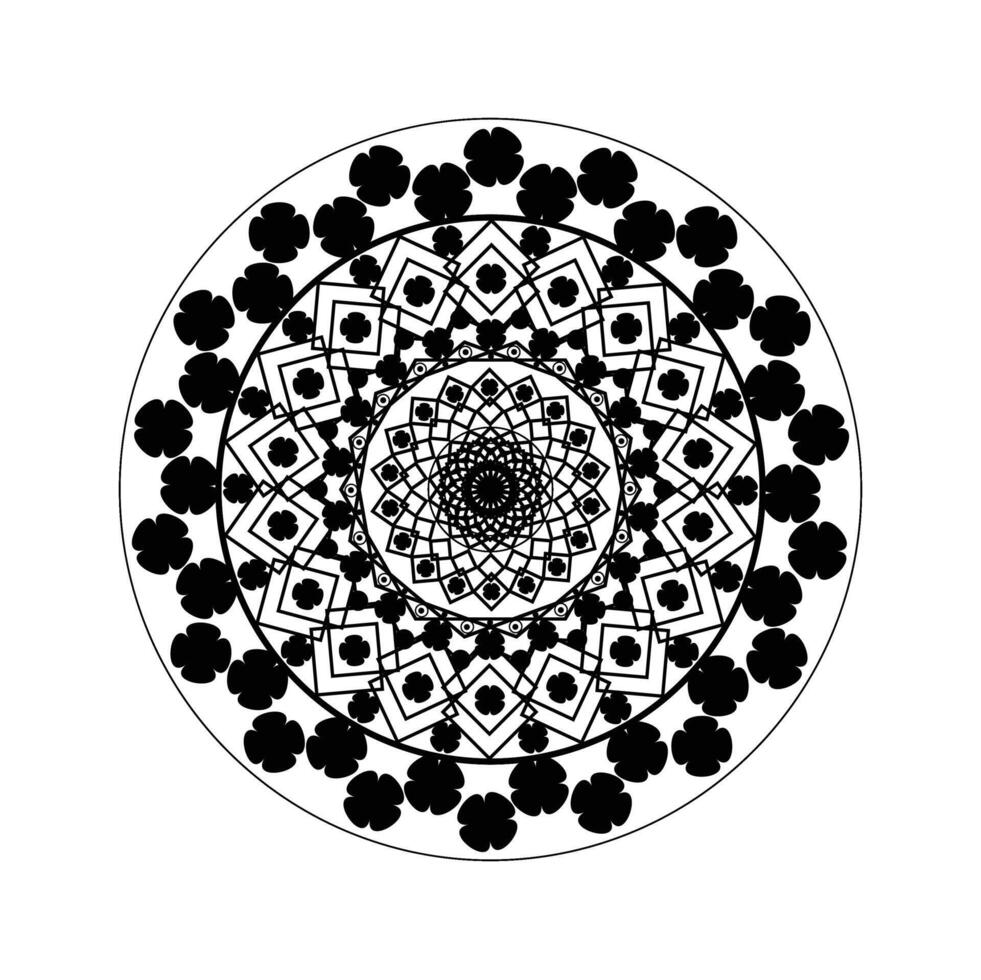 MANDALA BACKGROUND DESIGN vector