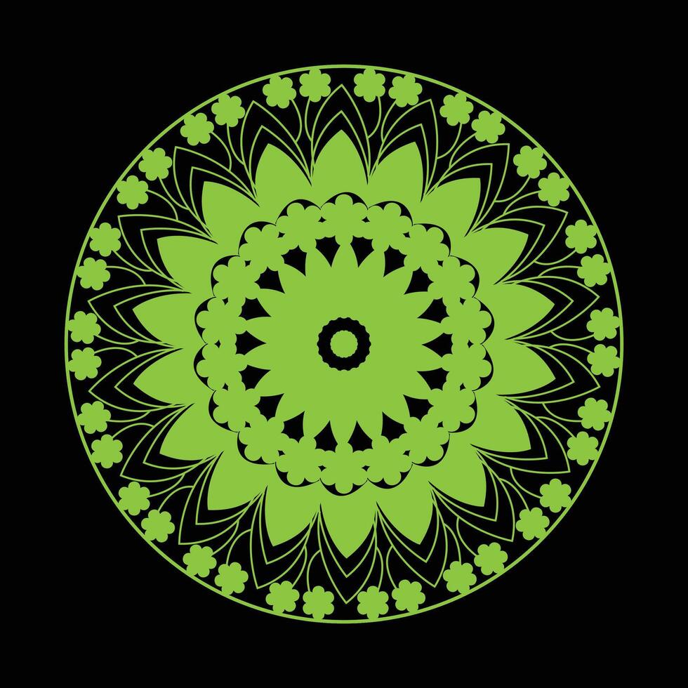 Mandala Background Design vector