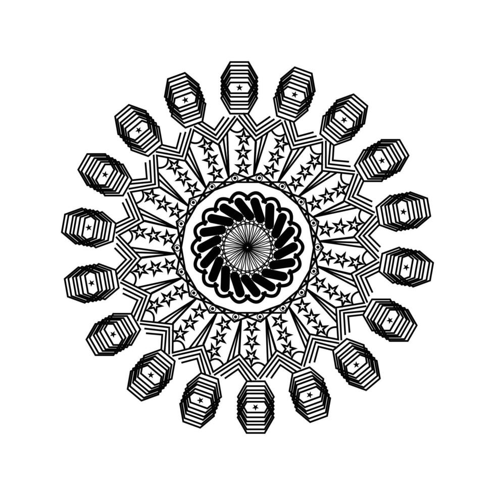 MANDALA BACKGROUND DESIGN vector