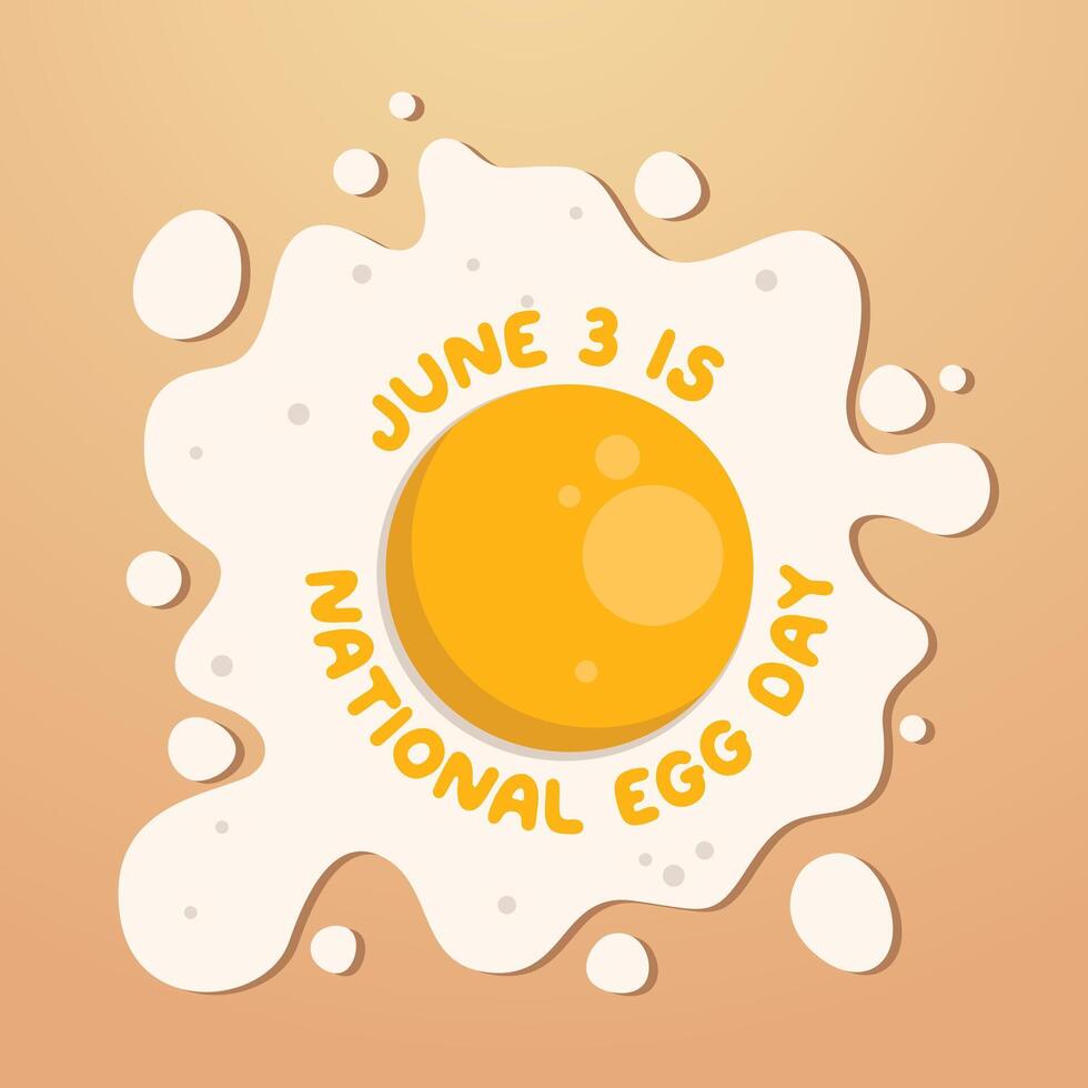 National Egg Day design template good for celebration usage. egg vector template. egg image. flat design. eps 10.