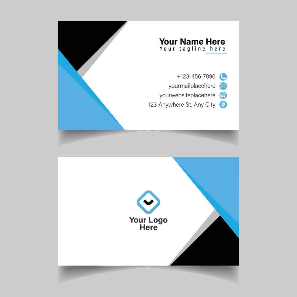 Modern Business Card design template vector