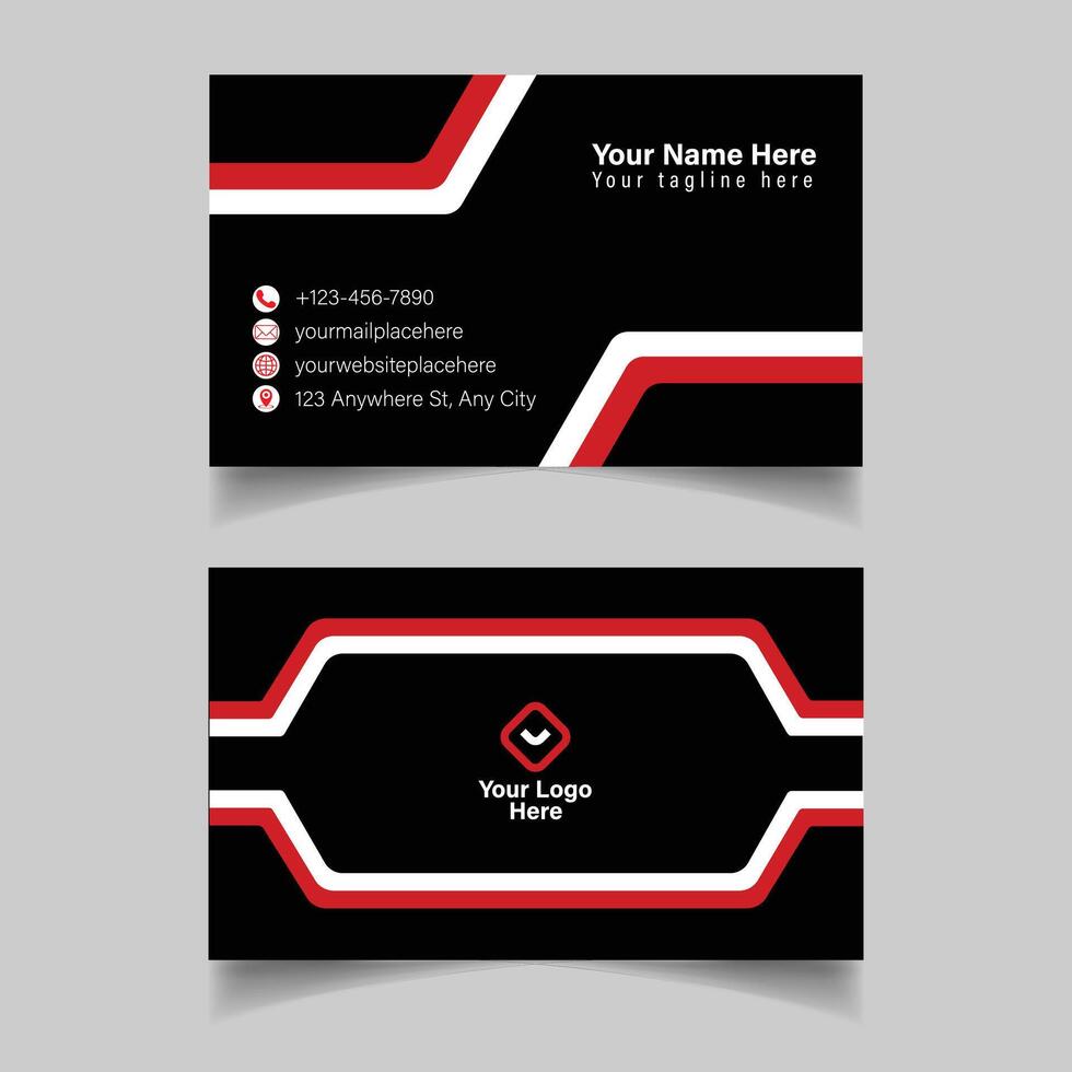 Modern Business Card design template vector