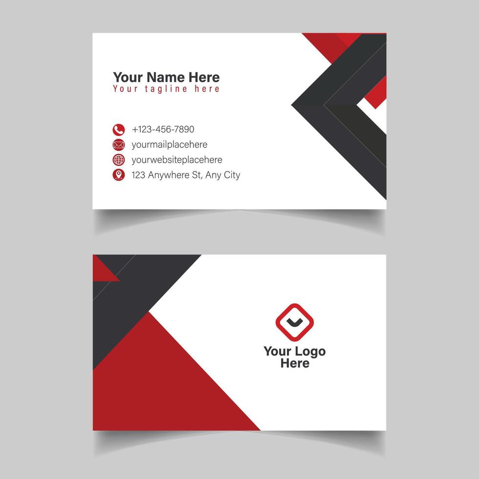 Modern Business Card design template vector