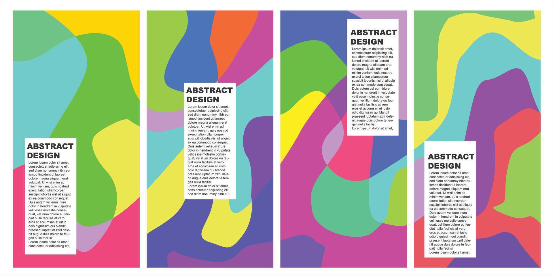 Abstract colorful background vector