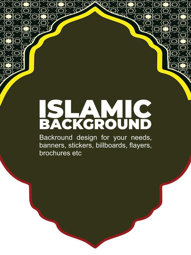 Background ISlamic Design vector