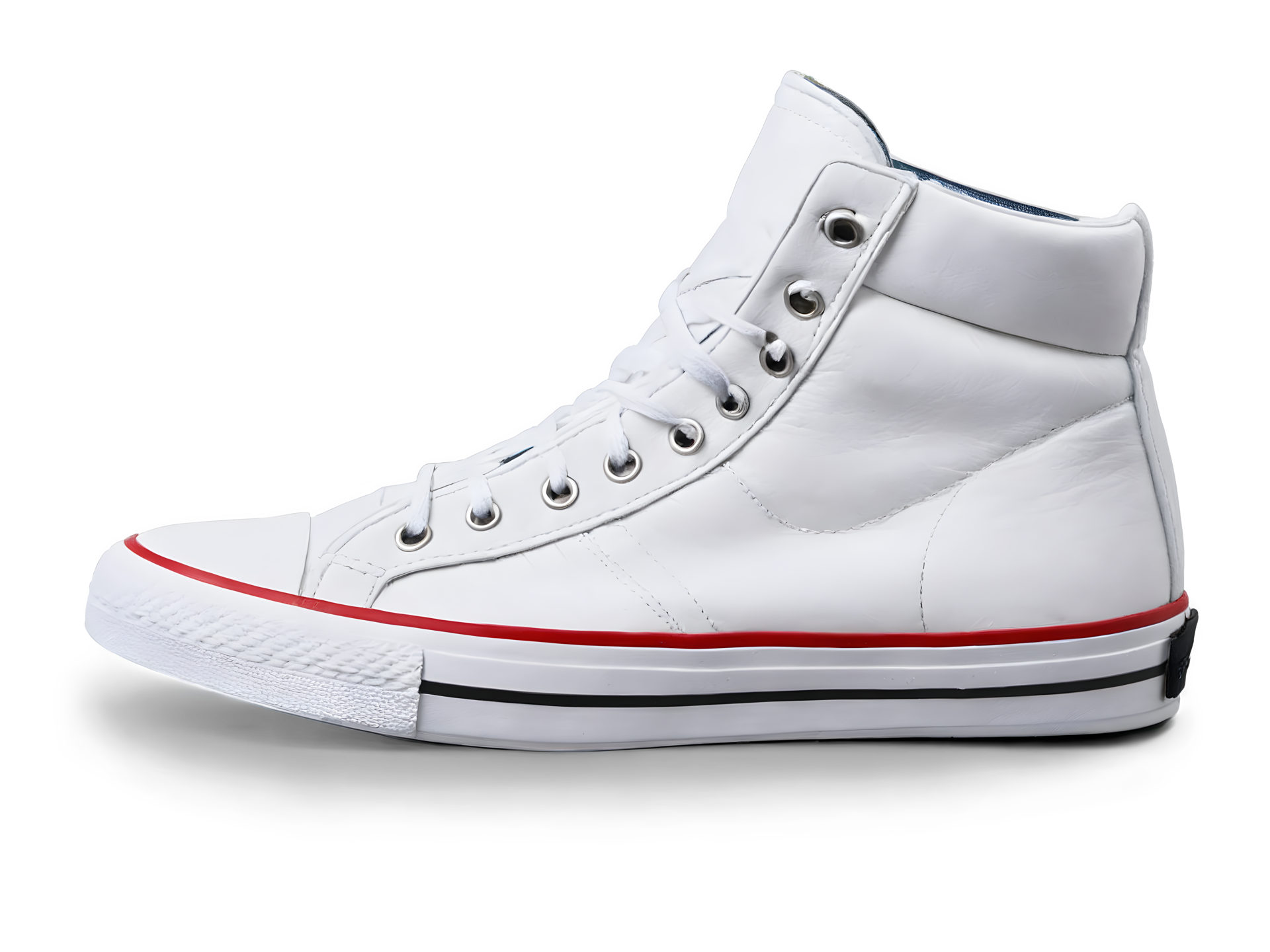 plain white trainers