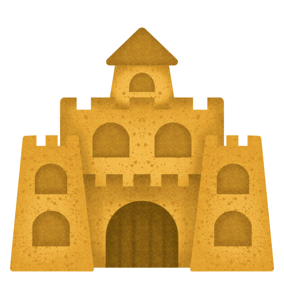 sand castle clip art png