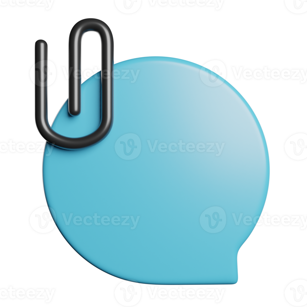Chat Bubble Document png