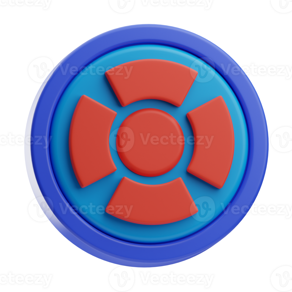 objekt värld cancer dag strålning 3d illustration png