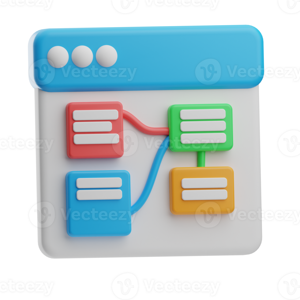 Object Scrum Development Project 3D Illustration png