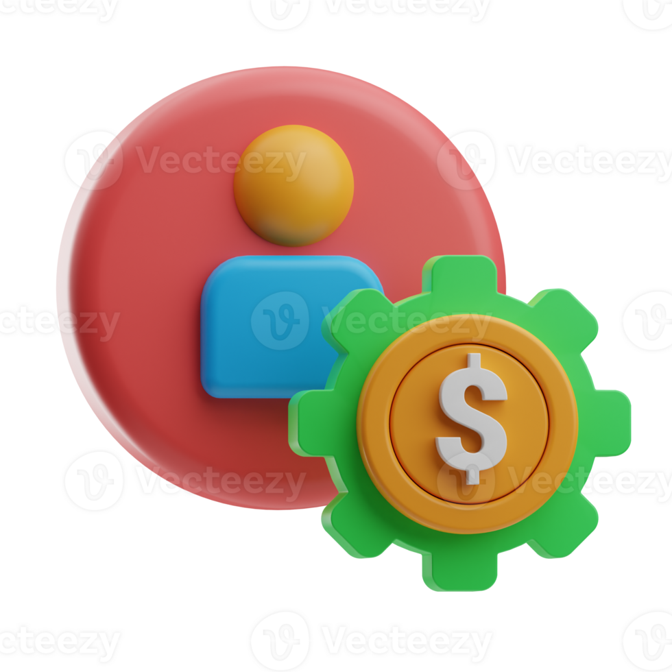 Object Scrum Development Stakeholder 3D Illustration png