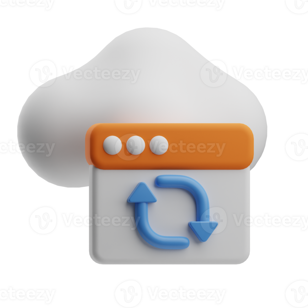 Object Computer Programming Cloud 3D Illustration 42127063 PNG