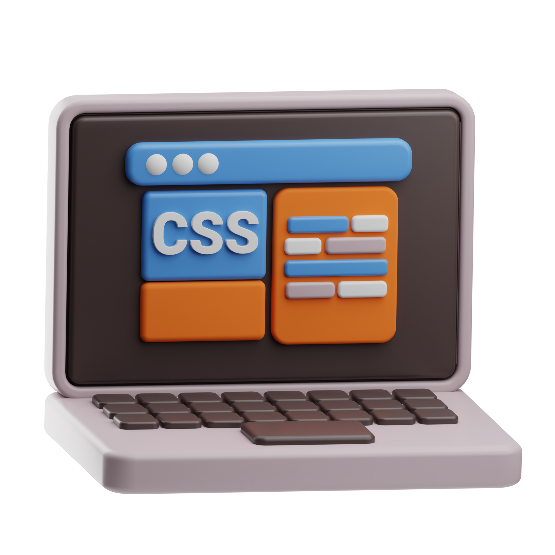 Object Computer Programming Css 3D Illustration 42127065 PNG